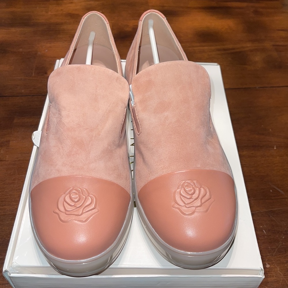 TARYN ROSE Dusty Rose Suede Sneaker size 11